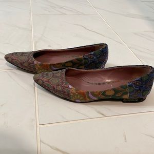 Miu Miu Pointed Toe Flats